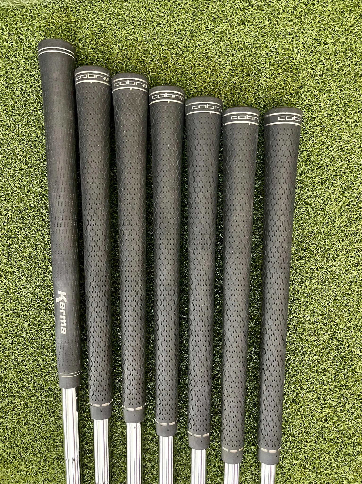 Www.chipnputt.com Cobra AMP Cell-S 5-PW+GW Iron Set, RH, Stock Uniflex Steel Shafts & Grips-Good! 13 Www.chipnputt.com Cobra AMP Cell-S 5-PW+GW Iron Set, RH, Stock Uniflex Steel Shafts & Grips-Good! - Image 11