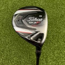 Www.chipnputt.com Titleist 913F 15º 3 Wood, RH, 43",Diamana Stiff Graphite Shaft-Fair!