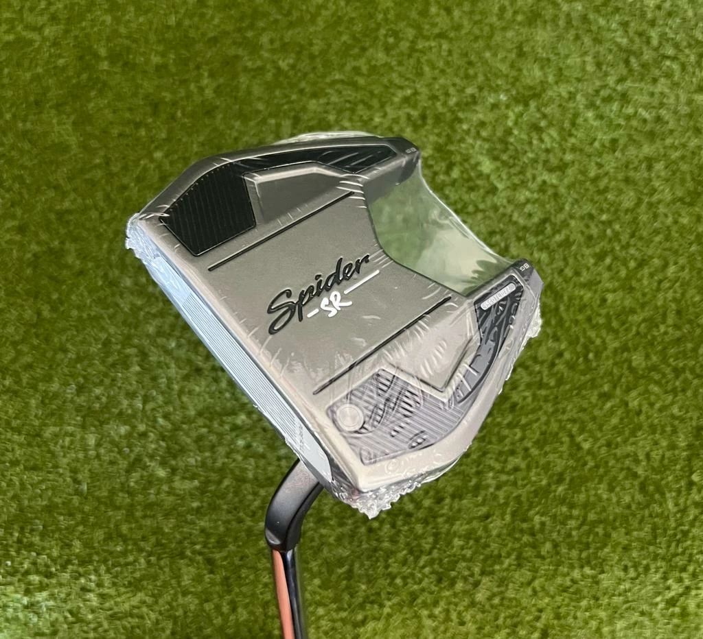 Www.chipnputt.com TaylorMade Spider SR Platinum/White #9 Putter, 35", LH+HC,Fluted Feel Shaft-NEW! 6 Www.chipnputt.com TaylorMade Spider SR Platinum/White #9 Putter, 35", LH+HC,Fluted Feel Shaft-NEW! - Image 4