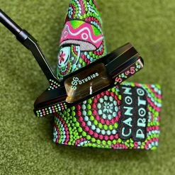 Www.chipnputt.com Sugar Skull Golf Limited Release Proto 5 De Mayo Canon Putter, + HC, Rare, New!