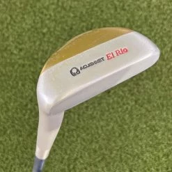 Www.chipnputt.com Acushnet Pre Titleist El Rio Putter, 35.5", RH, Fluted Shaft, Leather Grip -Vtg- Great!