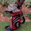 Www.chipnputt.com Callaway Complete Golf Set,Regular, Steelhead Irons,Woods,Putter,Cart Bag-Great!