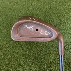 Www.chipnputt.com Ping Eye2 BeCu Black Dot 3 Single Iron, RH, 39" Stiff Shaft & Golf Pride-Great!
