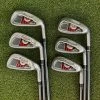 Www.chipnputt.com TaylorMade Burner XD Titanium 5-PW Iron Set, RH, REAX Regular Graphite - Great!