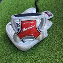 Www.chipnputt.com TaylorMade Tour Diamond Spider Putter, 35" RH + HC, Super Stroke Grip- Good!