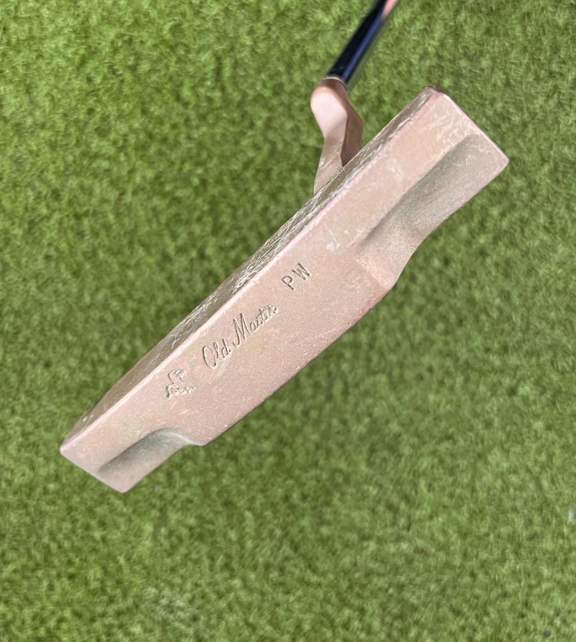 Www.chipnputt.com Vintage Old Master PW Putter, 35.5", RH, Stock Steel Shaft & Grip - Good! 3 Www.chipnputt.com Vintage Old Master PW Putter, 35.5", RH, Stock Steel Shaft & Grip - Good!