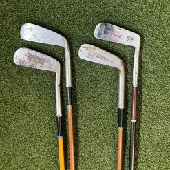 Www.chipnputt.com Vintage Spalding Lot Of 4 Putters, RH, Stock Shafts & Grips, Good Condition!