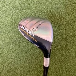 Www.chipnputt.com TaylorMade Burner SuperLaunch Rescue 21º 4 Hybrid, RH, ReAx 60 Regular Graphite Shaft, Good!