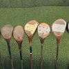 Www.chipnputt.com Vintage Lot Of 7 Woods, RH & LH, Stock Shafts & Grips-Good Condition!