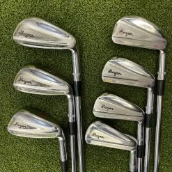 Www.chipnputt.com Ben Hogan Radial 4-E Iron Set, RH, AMF Hogan Vector 1 Ladies Steel Shafts-Vintage-Great!