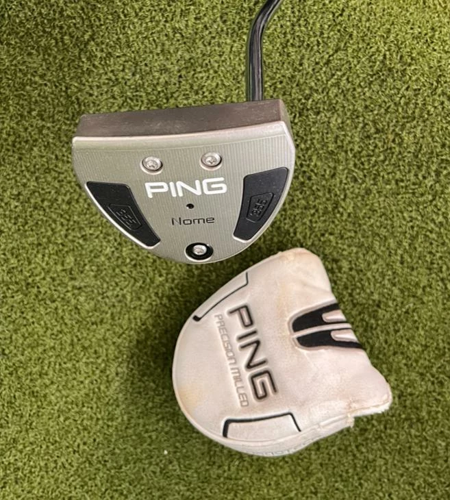 Www.chipnputt.com Ping Nome 355 Black Dot Putter, 33.5", RH + HC, Stock Steel Shaft & Grip- Great! 3 Www.chipnputt.com Ping Nome 355 Black Dot Putter, 33.5", RH + HC, Stock Steel Shaft & Grip- Great!