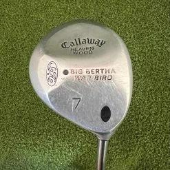 Www.chipnputt.com Callaway Big Bertha Heavenwood War Bird 7 Wood,RH,41"Stock Regular Titanium-Good!