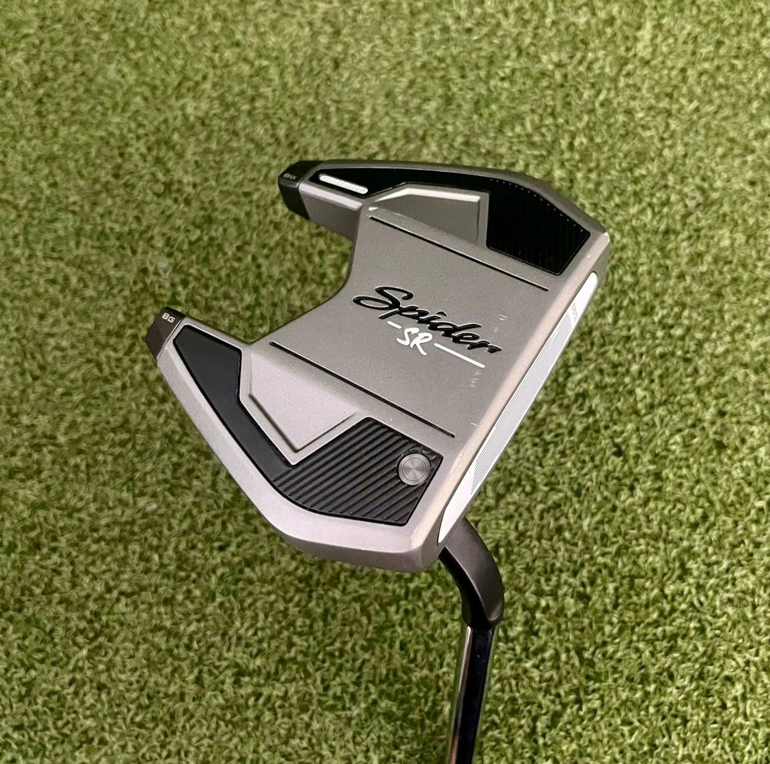 Www.chipnputt.com TaylorMade Spider SR Flow Neck Putter, RH, 35" Fluted Feel Shaft - Excellent! 3 Www.chipnputt.com TaylorMade Spider SR Flow Neck Putter, RH, 35" Fluted Feel Shaft - Excellent!