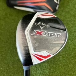 Www.chipnputt.com Callaway X Hot 18º 5 Wood, LH+HC, 42" Project X PXv Regular Graphite Shaft-Fair!