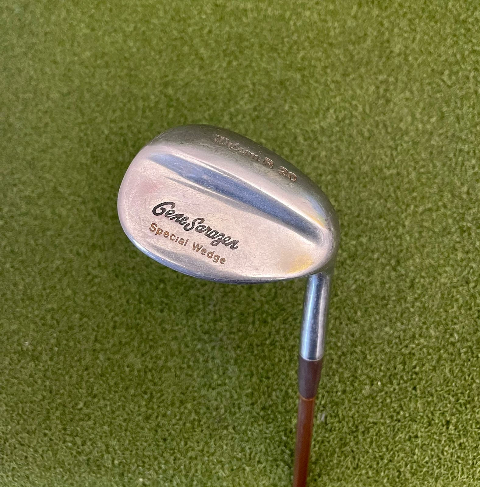 Www.chipnputt.com Vintage Wilson R20 Gene Sarazen Special Wedge, RH, 35.5" Brown Coated Steel-Great! 3 Www.chipnputt.com Vintage Wilson R20 Gene Sarazen Special Wedge, RH, 35.5" Brown Coated Steel-Great!