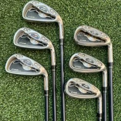 Www.chipnputt.com TaylorMade R7 CGB Max 5-PW Iron Set, RH, REAX Superfast 55 Regular Graphite-Good!