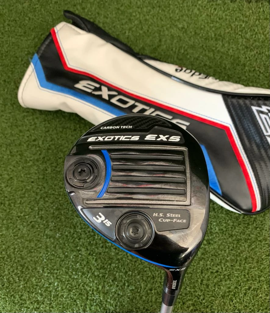 Www.chipnputt.com Tour Edge Exotics EXS 15º 3 Wood, RH+HC, 43" Mit. Tensei CK Stiff Graphite-Great! 3 Www.chipnputt.com Tour Edge Exotics EXS 15º 3 Wood, RH+HC, 43" Mit. Tensei CK Stiff Graphite-Great!