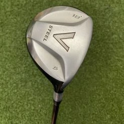 Www.chipnputt.com TaylorMade V Steel 18º 5 Wood, RH, 42" Grafalloy ProLite Stiff Graphite-Great!