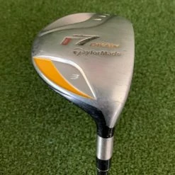 Www.chipnputt.com TaylorMade R7 Draw 15º 3 Wood, RH, 40" R7 REAX 55 Stiff Graphite Shaft - Good!