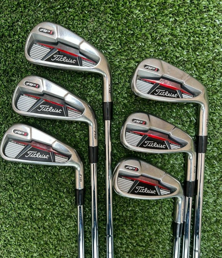 Www.chipnputt.com Titleist AP1 710 Dual Cavity 5-PW Iron Set, RH, KBS Stiff Steel Shafts - Great! 3 Www.chipnputt.com Titleist AP1 710 Dual Cavity 5-PW Iron Set, RH, KBS Stiff Steel Shafts - Great!