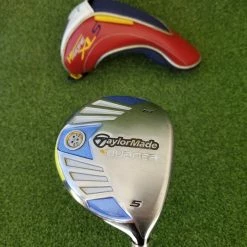 Www.chipnputt.com TaylorMade Burner Steel 18º 5 Wood, RH, 41" ReAx SuperFast Ladies Graphite- Very Good!