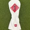 Www.chipnputt.com NEW!! Iliac Golf Vintage 3 Snow White + Patent Red Croc & Black Driver Headcover