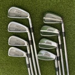 Www.chipnputt.com Titleist 735 CM Forged 3-PW Iron Set, RH, TT DG SL Stiff Steel, +1" Longer-Great!