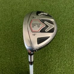 Www.chipnputt.com Callaway FT 15° 3 Wood, LH,42" Fujikura E Fit-On 160 Stiff Graphite Shaft-Good!