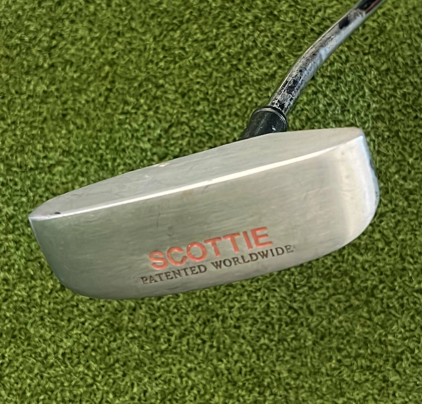 Www.chipnputt.com Scottie Patented Worldwide Putter, 35",RH, Stock Shaft & Full Choice Grip-Great! 3 Www.chipnputt.com Scottie Patented Worldwide Putter, 35",RH, Stock Shaft & Full Choice Grip-Great!