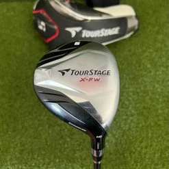 Www.chipnputt.com Bridgestone Tour Stage X-FW 18° 5 Wood,RH+HC, Tour AD Extra Stiff Graphite-Great