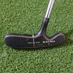 Www.chipnputt.com Dunlop Black Max 3 Putter, RH, 35.5", Stock Steel Shaft And Grip- Fair Condition!