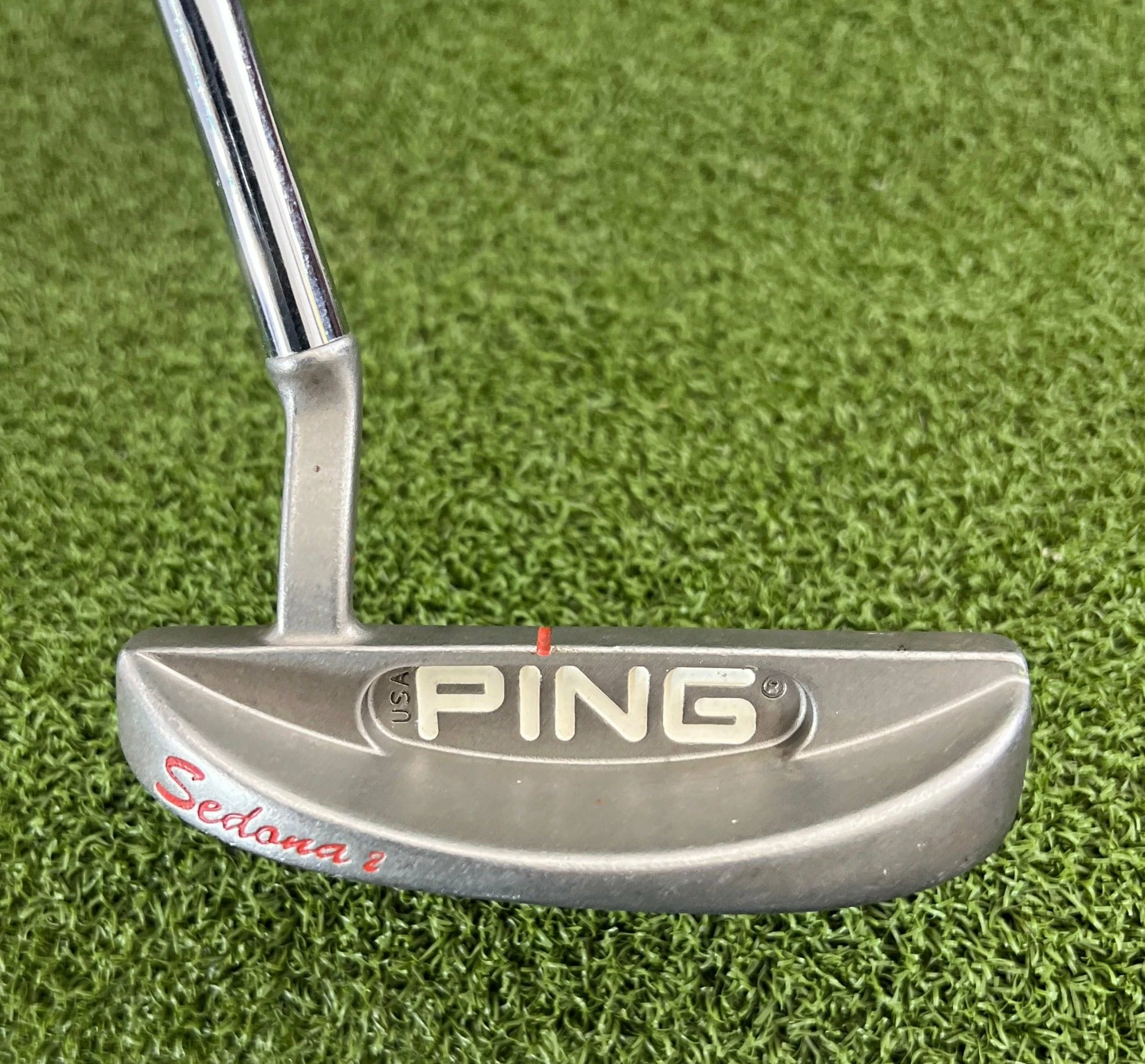 Www.chipnputt.com Ping Sedona 2 Putter, 36.5", RH, Ping Steel Shaft & Grip - Great Condition! 3 Www.chipnputt.com Ping Sedona 2 Putter, 36.5", RH, Ping Steel Shaft & Grip - Great Condition!