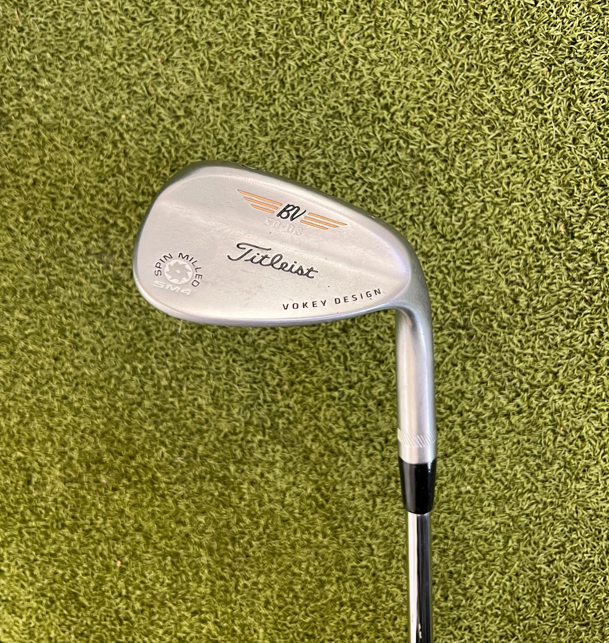 Www.chipnputt.com Titleist BV SM4 Spin Milled 50º/08 Wedge, RH, TT DG Tour Issue Stiff Steel-Great! 3 Www.chipnputt.com Titleist BV SM4 Spin Milled 50º/08 Wedge, RH, TT DG Tour Issue Stiff Steel-Great!