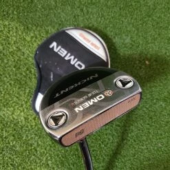 Www.chipnputt.com Nickent Omen Tour Series 4 Putter, RH, 35" + H/C, Steel Shaft, Nice!