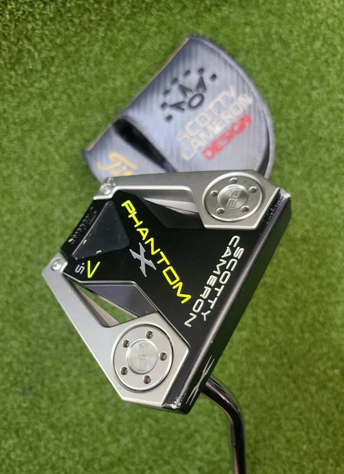 Www.chipnputt.com Scotty Cameron Phantom X 7.5 Putter, RH + HC, 33" Super Stroke Grip - Great! 4 Www.chipnputt.com Scotty Cameron Phantom X 7.5 Putter, RH + HC, 33" Super Stroke Grip - Great! - Image 2