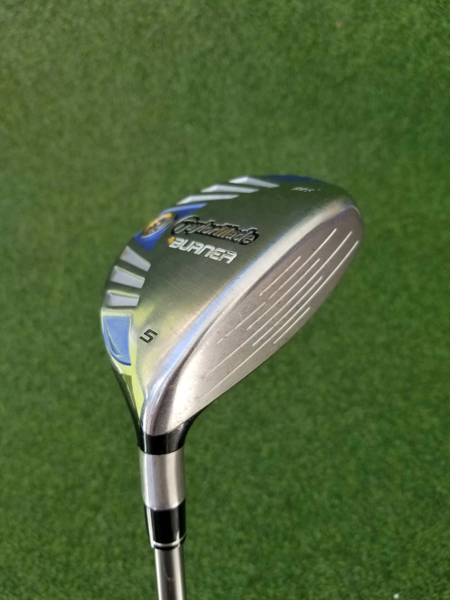 Www.chipnputt.com TaylorMade Burner Steel 18º 5 Wood, RH, 41" ReAx SuperFast Ladies Graphite- Very Good! 4 Www.chipnputt.com TaylorMade Burner Steel 18º 5 Wood, RH, 41" ReAx SuperFast Ladies Graphite- Very Good! - Image 2