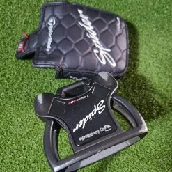 Www.chipnputt.com TaylorMade Spider Tour Black Putter, RH, 35", Smoke Shaft And Winn Grip, Great!