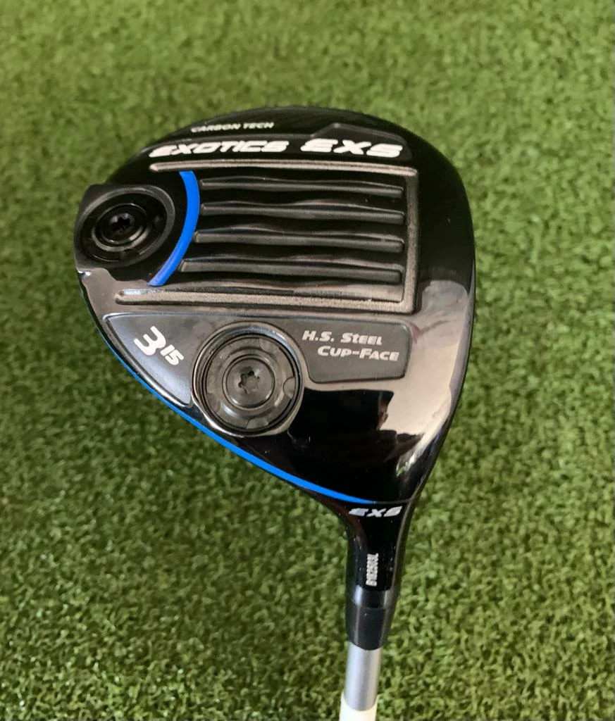 Www.chipnputt.com Tour Edge Exotics EXS 15º 3 Wood, RH+HC, 43" Mit. Tensei CK Stiff Graphite-Great! 4 Www.chipnputt.com Tour Edge Exotics EXS 15º 3 Wood, RH+HC, 43" Mit. Tensei CK Stiff Graphite-Great! - Image 2