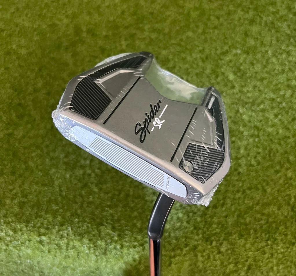 Www.chipnputt.com TaylorMade Spider SR Platinum/White #9 Putter, 35", LH+HC,Fluted Feel Shaft-NEW! 4 Www.chipnputt.com TaylorMade Spider SR Platinum/White #9 Putter, 35", LH+HC,Fluted Feel Shaft-NEW! - Image 2