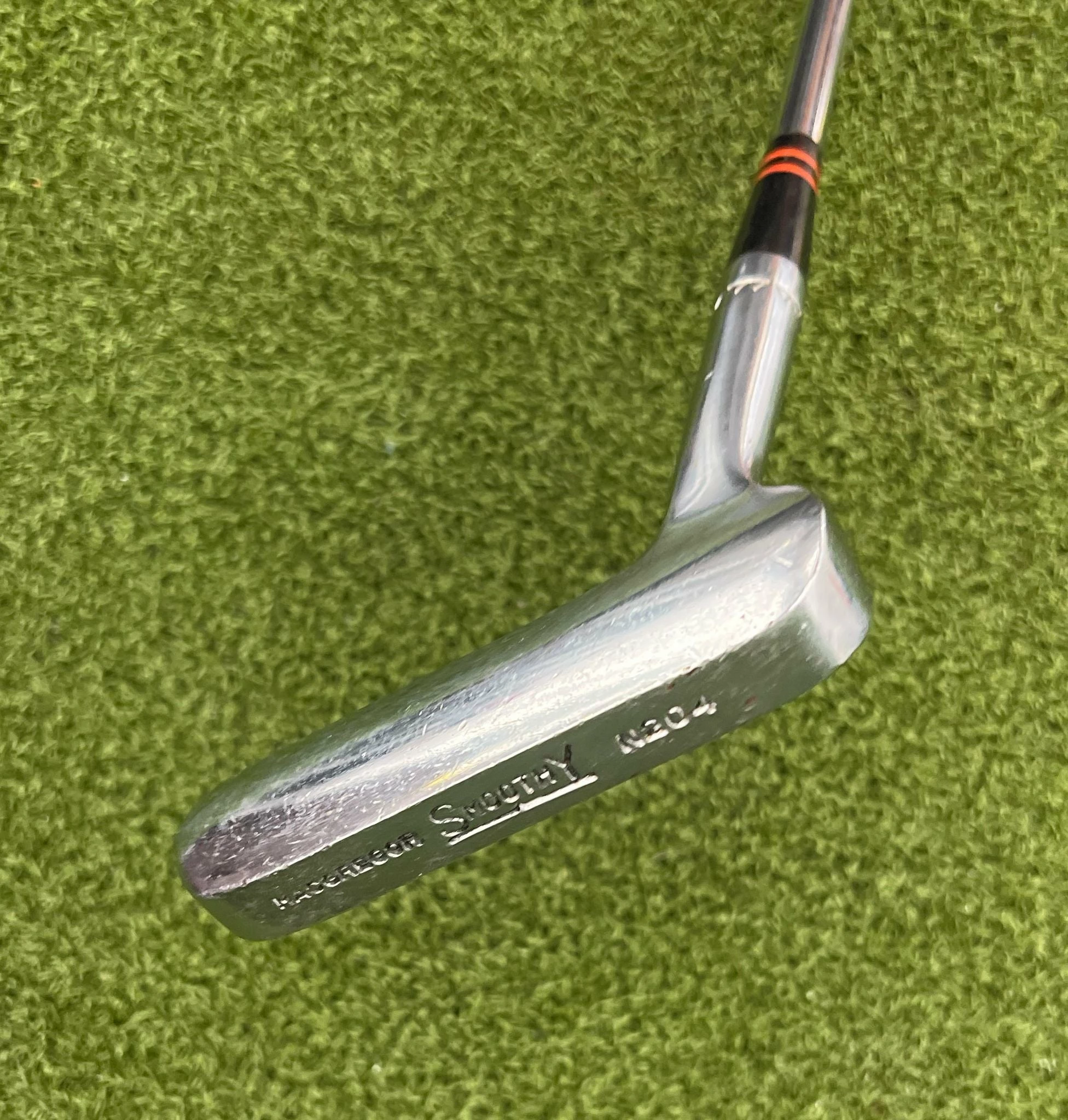 Www.chipnputt.com MacGregor Smoothy N204 Putter, 35", RH, Leather Grip, Rare, Vintage - Great! 4 Www.chipnputt.com MacGregor Smoothy N204 Putter, 35", RH, Leather Grip, Rare, Vintage - Great! - Image 2