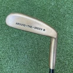 Www.chipnputt.com Vintage Around The Green Brass Chipper, RH,35" Stock Shaft & Pure Grip-RARE-Nice