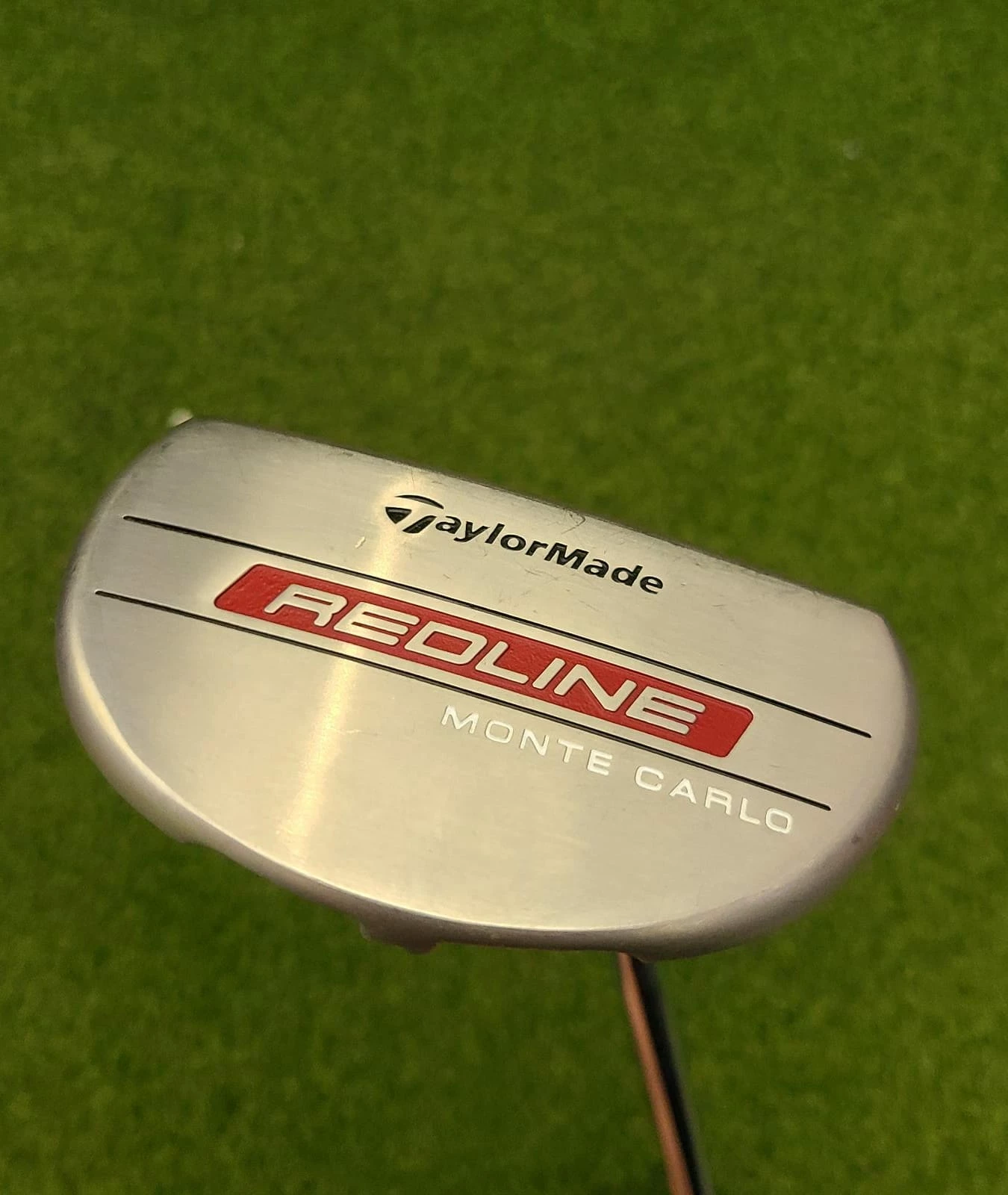 Www.chipnputt.com TaylorMade Redline Monte Carlo Putter, RH+HC, 34" Stock Steel Shaft & Grip-Great! 4 Www.chipnputt.com TaylorMade Redline Monte Carlo Putter, RH+HC, 34" Stock Steel Shaft & Grip-Great! - Image 2