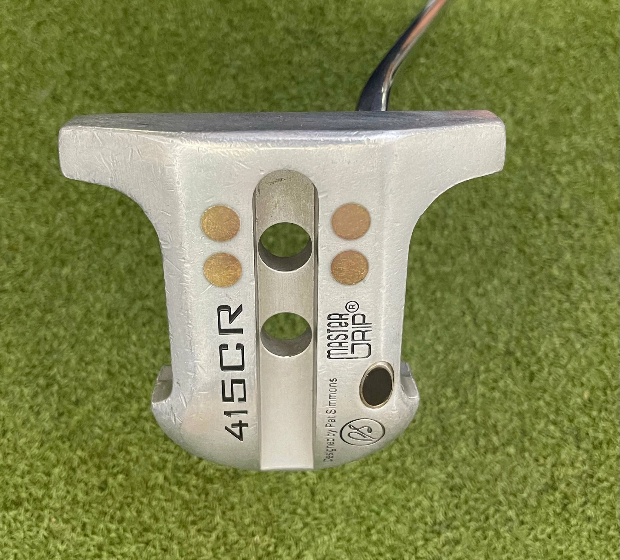 Www.chipnputt.com Master Grip 415CR By Pat Simmons Putter, RH, 37.5" Stock Shaft & Winn Grip-Great! 5 Www.chipnputt.com Master Grip 415CR By Pat Simmons Putter, RH, 37.5" Stock Shaft & Winn Grip-Great! - Image 3