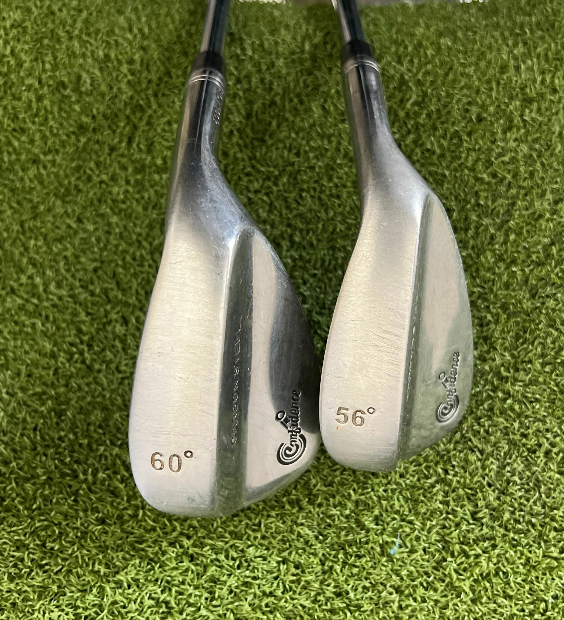 Www.chipnputt.com Conficence Carbon Steel Lob 6006 & Sand 5612 Wedge Set, RH- Stock Shafts-Great! 5 Www.chipnputt.com Conficence Carbon Steel Lob 6006 & Sand 5612 Wedge Set, RH- Stock Shafts-Great! - Image 3