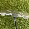 Www.chipnputt.com RARE Macro Golf 303 SS Poly Face Putter, RH, 35" Center Shaft & Winn Grip-Great!
