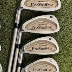 Www.chipnputt.com Wilson ProStaff W OverSize 4-PW+SW Iron Set, LH, Ladies Graphite Shafts - Great! -Golf Clubs Sales 2023 3 7c9f7038 f128 4b45 94f9 52510c03c645