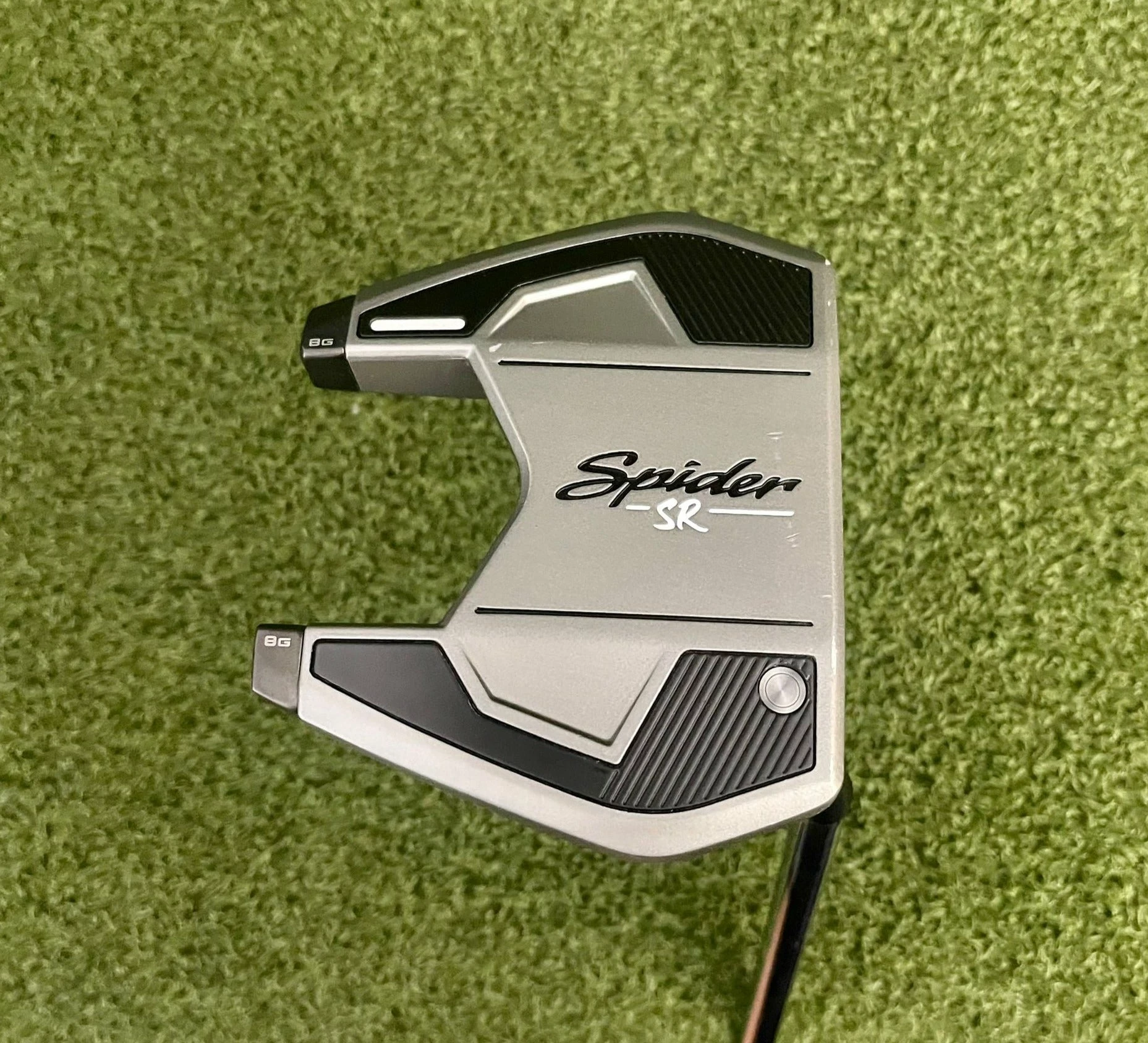 Www.chipnputt.com TaylorMade Spider SR Flow Neck Putter, RH, 35" Fluted Feel Shaft - Excellent! 5 Www.chipnputt.com TaylorMade Spider SR Flow Neck Putter, RH, 35" Fluted Feel Shaft - Excellent! - Image 3