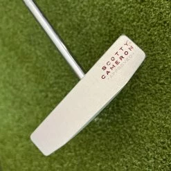 Www.chipnputt.com Scotty Cameron Futura Long Putter Engraved "Approved", 50", RH, Center Shaft- 2 Piece Grip-Rare!