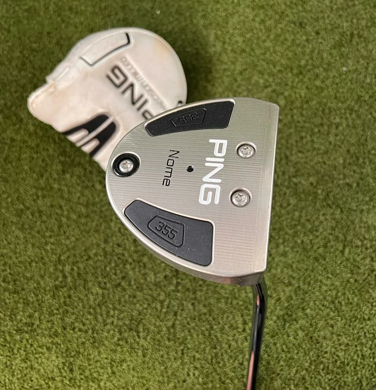 Www.chipnputt.com Ping Nome 355 Black Dot Putter, 33.5", RH + HC, Stock Steel Shaft & Grip- Great! 6 Www.chipnputt.com Ping Nome 355 Black Dot Putter, 33.5", RH + HC, Stock Steel Shaft & Grip- Great! - Image 4