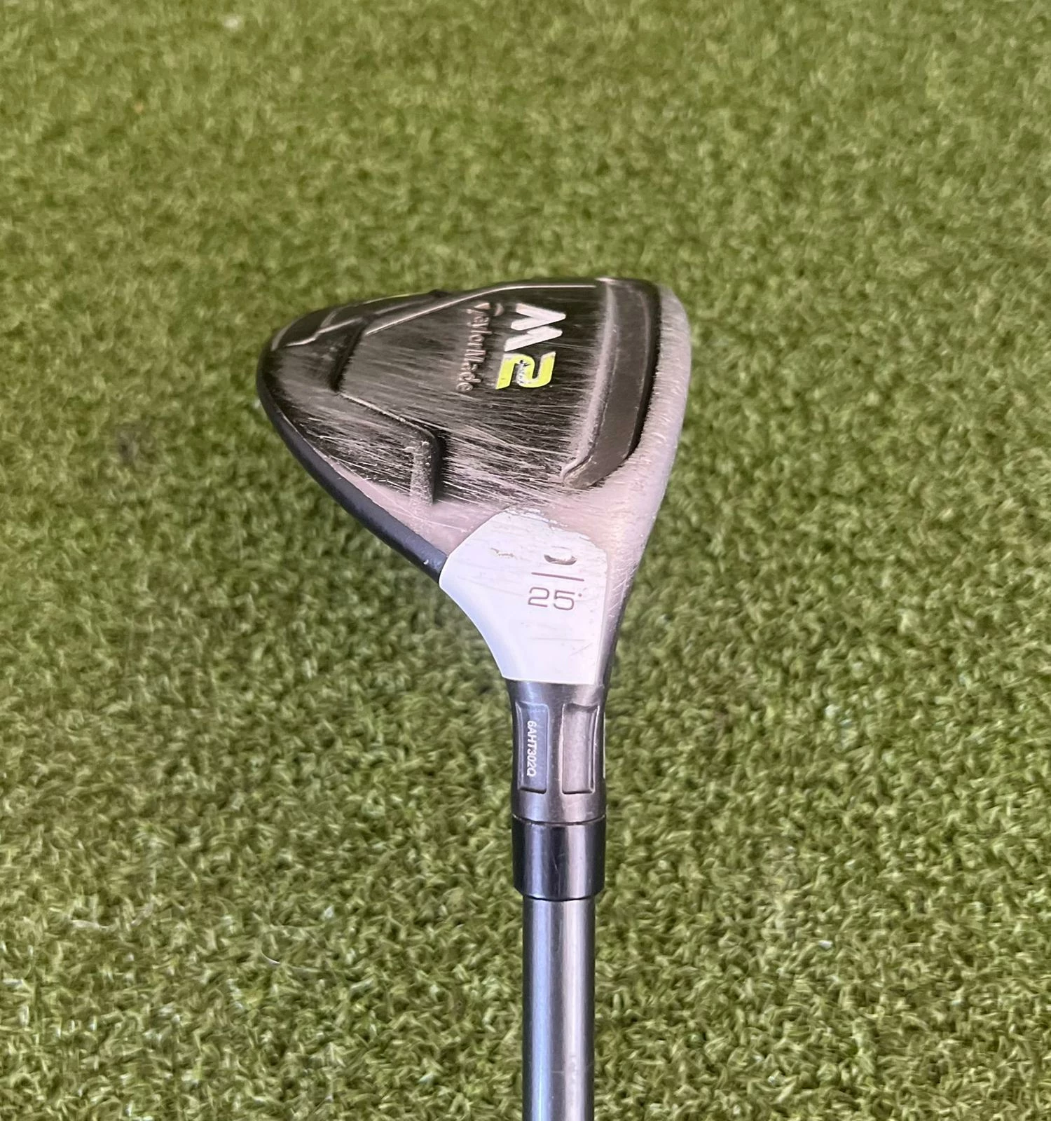 Www.chipnputt.com TaylorMade 2017 M2 25º 5 Hybrid, RH, 40" M2 REAX 65 Regular Graphite Shaft-Fair! 6 Www.chipnputt.com TaylorMade 2017 M2 25º 5 Hybrid, RH, 40" M2 REAX 65 Regular Graphite Shaft-Fair! - Image 4